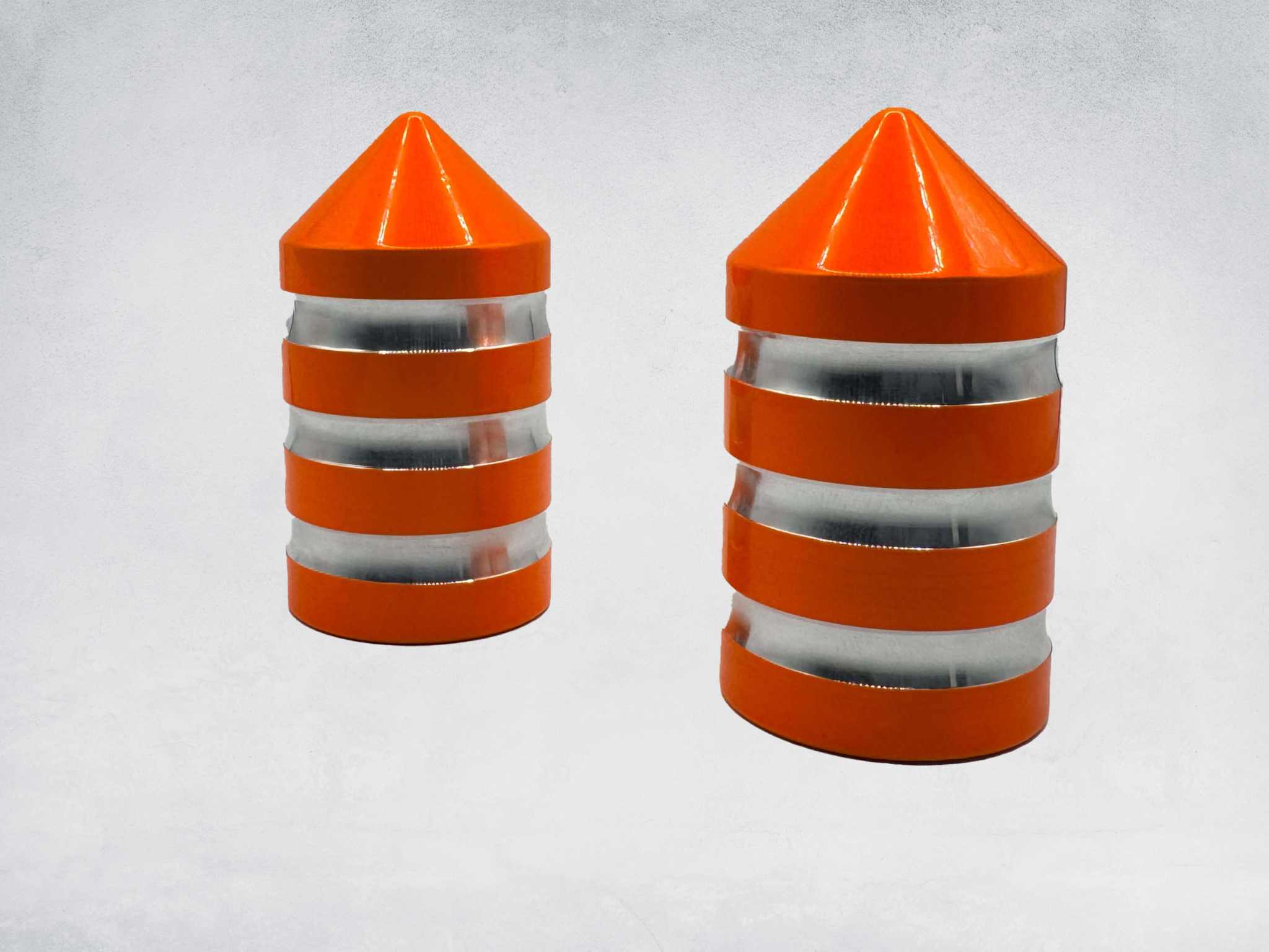  Marshin Whips Billet Machined Magnetic Caps for Whip Base Protection