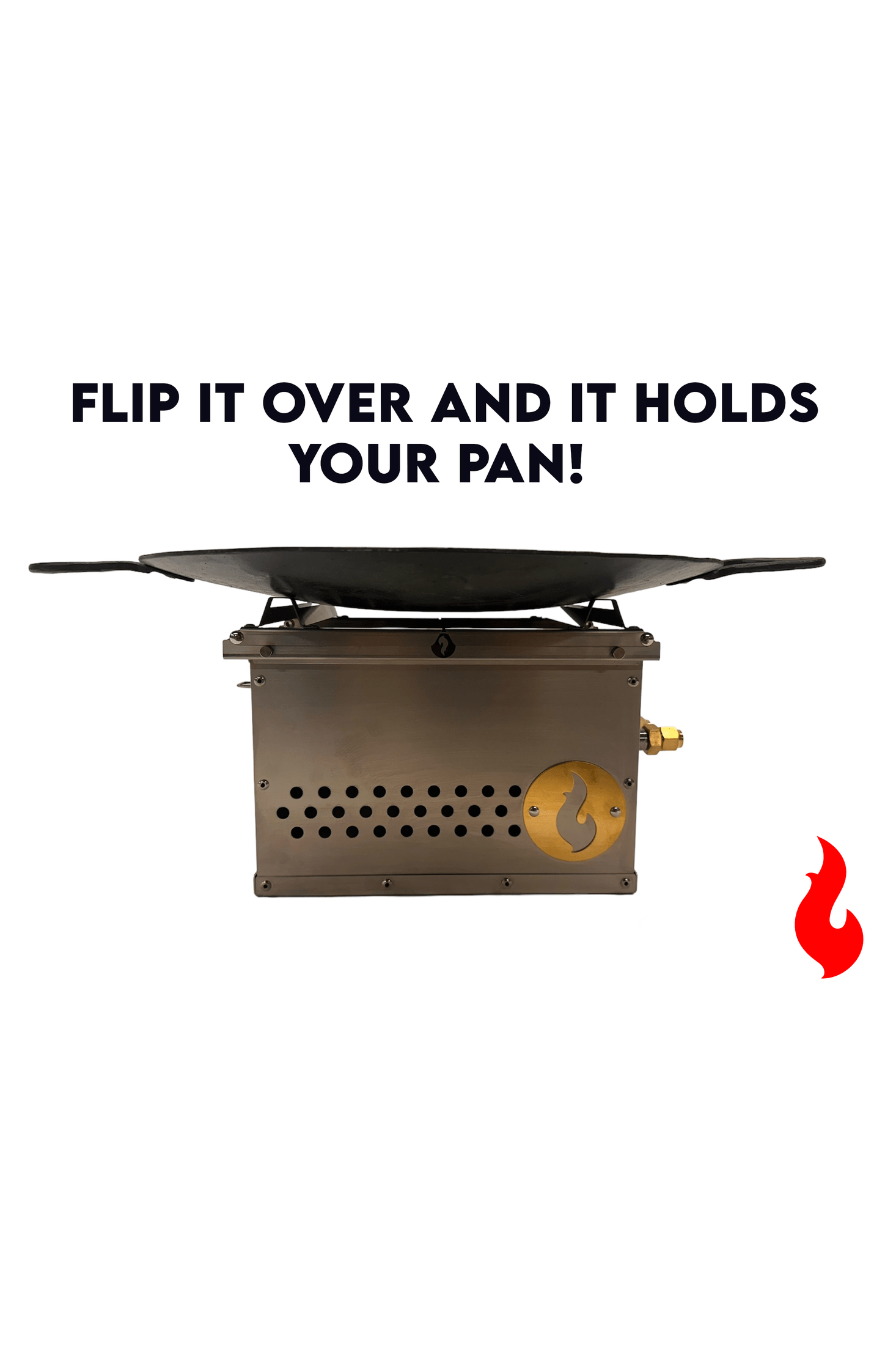 Versatile 304 Stainless Steel Grill Stand and Hot Pad Combo - Over Under Grill Thingy