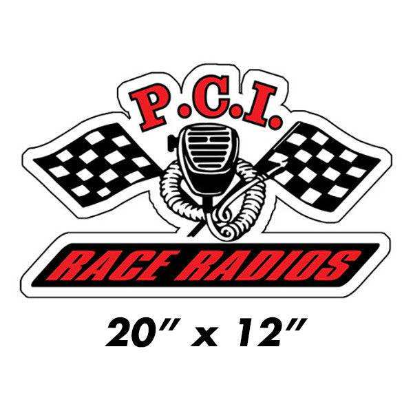 PCI Grande Die Cut Sticker 20x12 for trailers and RVs