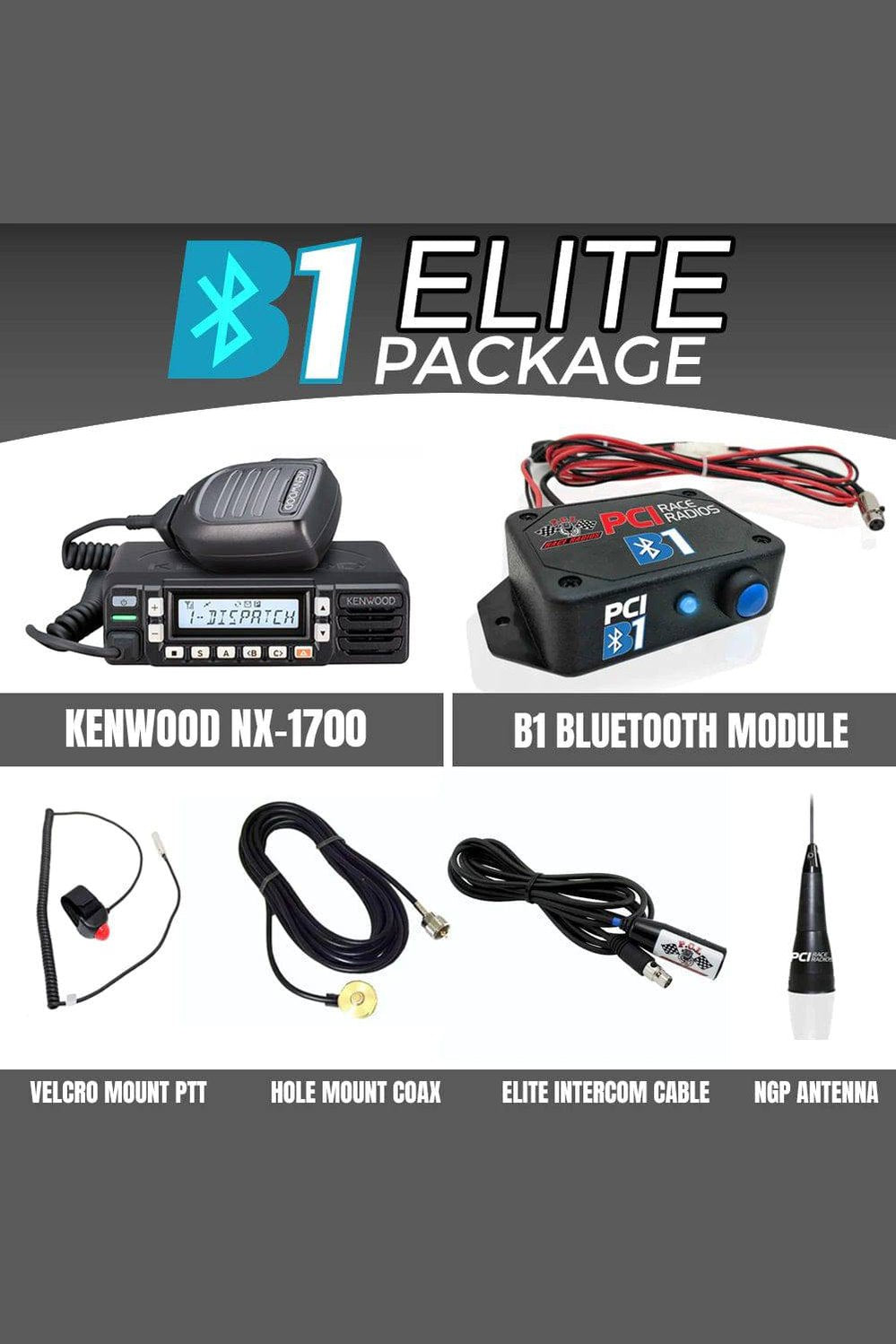 PCI Elite B1 Package - PCI Race Radios