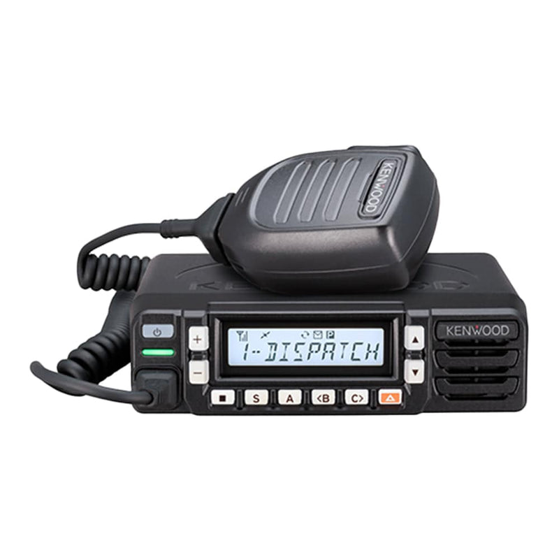 Kenwood NX-1700 VHF mobile radio with LCD display and weather-resistant design for race and chase applications