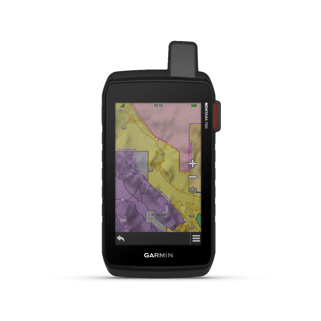 Garmin Montana 700i - inReach satellite tech