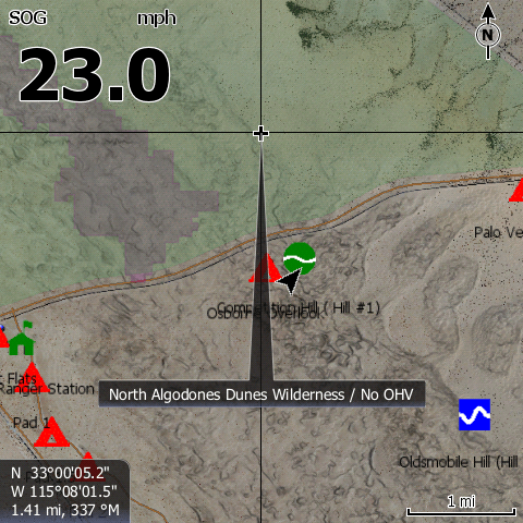 Glamis Lowrance Map