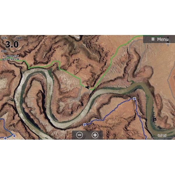 Moab Lowrance Map