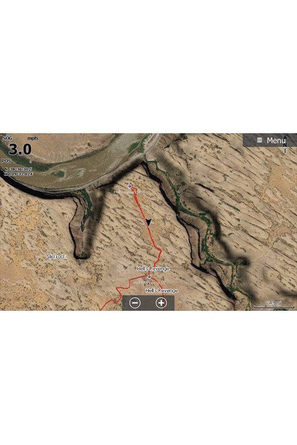Moab Lowrance Map - PCI Race Radios