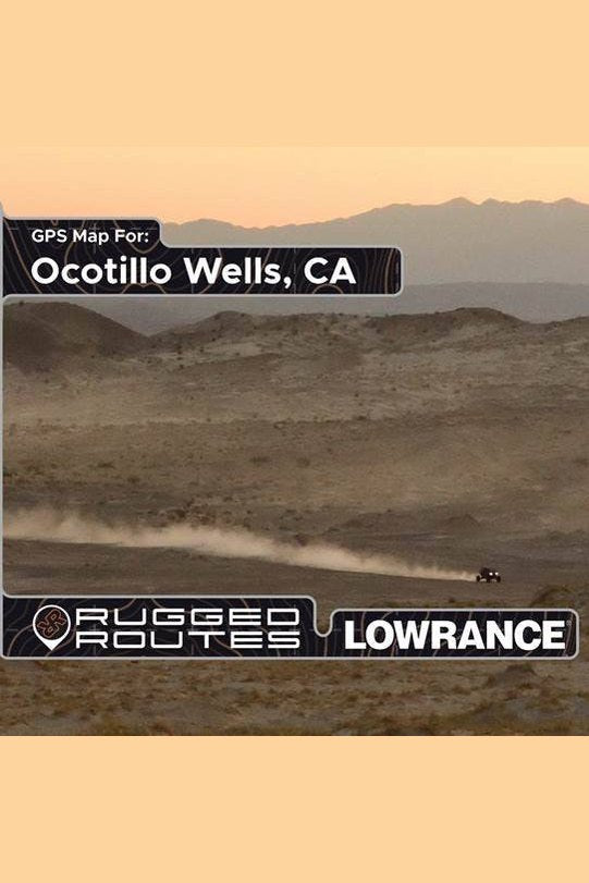 Ocotillo Lowrance Map - PCI Race Radios