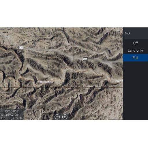 Ocotillo Lowrance Map