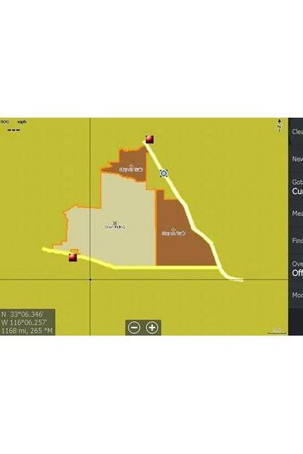 Ocotillo Lowrance Map - PCI Race Radios