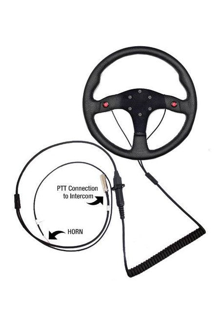 Quick Disconnect Steering Wheel Two Wires for PTT - PCI Race Radios