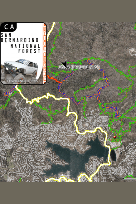 San Bernardino Lowrance Map V3 - PCI Race Radios
