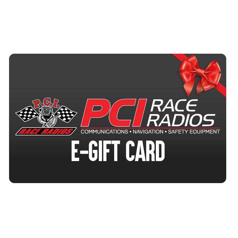 E Gift Card for shopping with no processing fees at PCI delivered by email