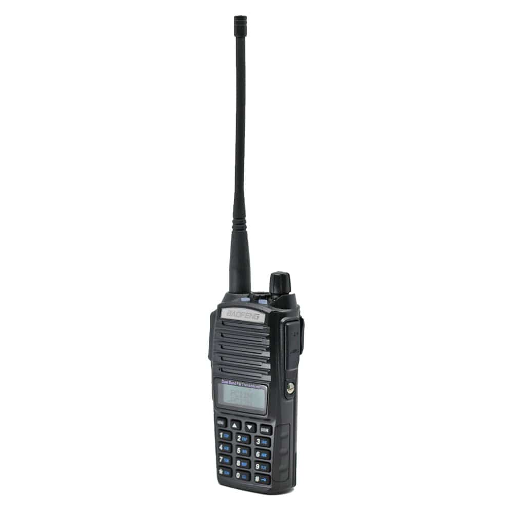 Baofeng UV-82c Walkie Talkie handheld dual-band radio with keypad and LCD display