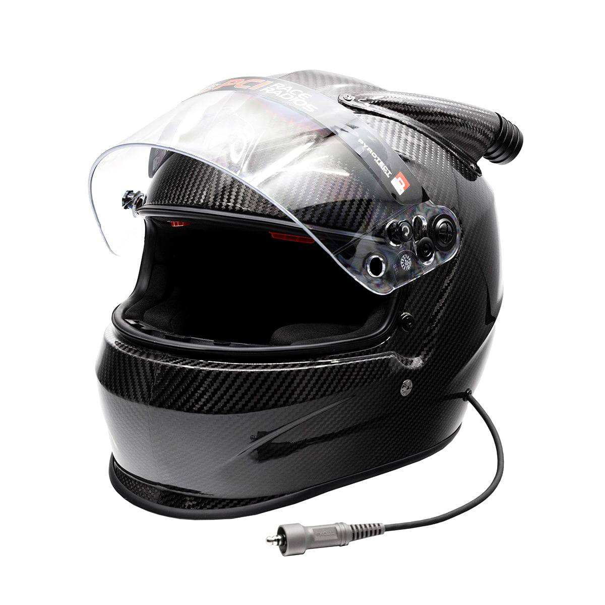 Pyrotect Sportmax DOT Carbon Fiber Midair Helmet - PCI Race Radios