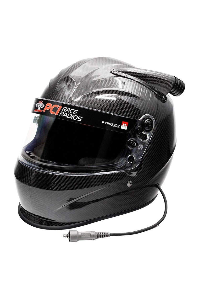 Pyrotect Sportmax DOT Carbon Fiber Midair Helmet - PCI Race Radios