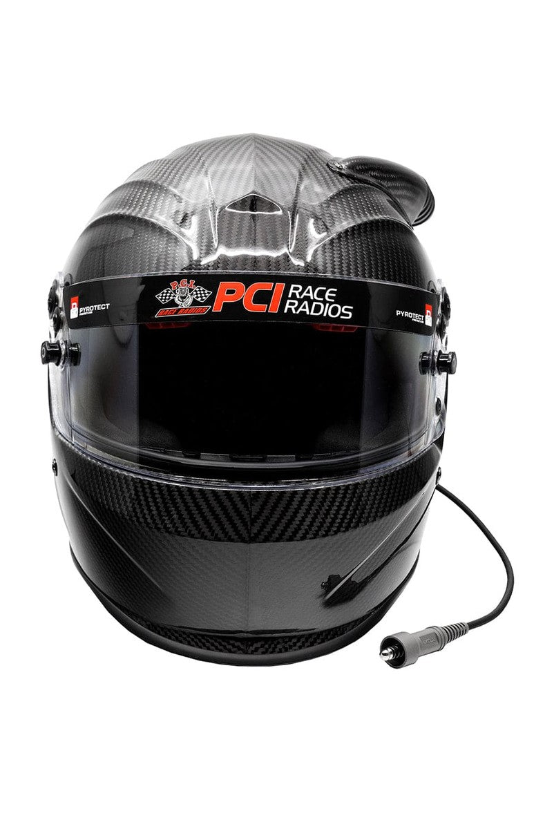 Pyrotect Sportmax DOT Carbon Fiber Midair Helmet - PCI Race Radios