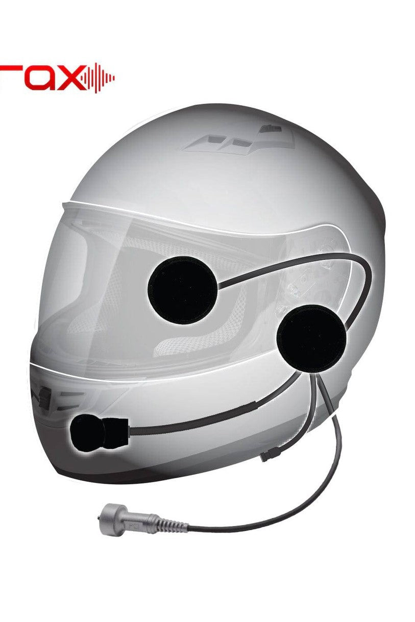 Trax Stereo Helmet Wiring Kit Speakers and Earjack - PCI Race Radios