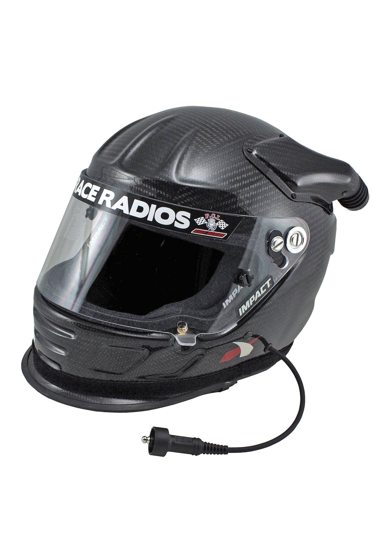 PCI Elite Wired Impact Carbon Air Draft OS20 SA2020 Helmet 