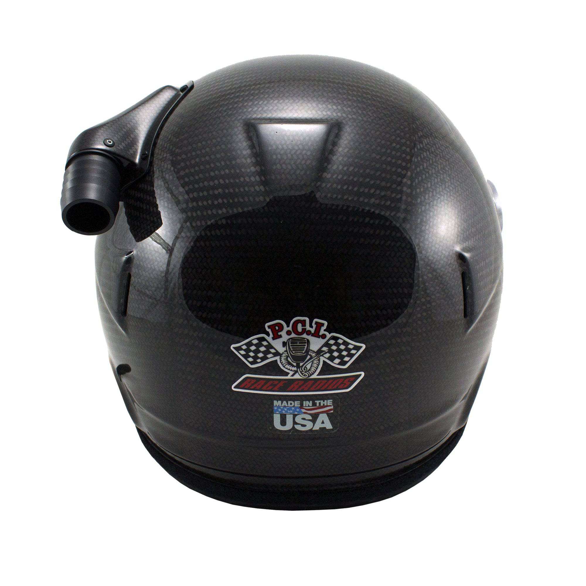 PCI Elite Wired Impact CARBON Air Draft OS20 SA2020 Helmet - PCI Race Radios