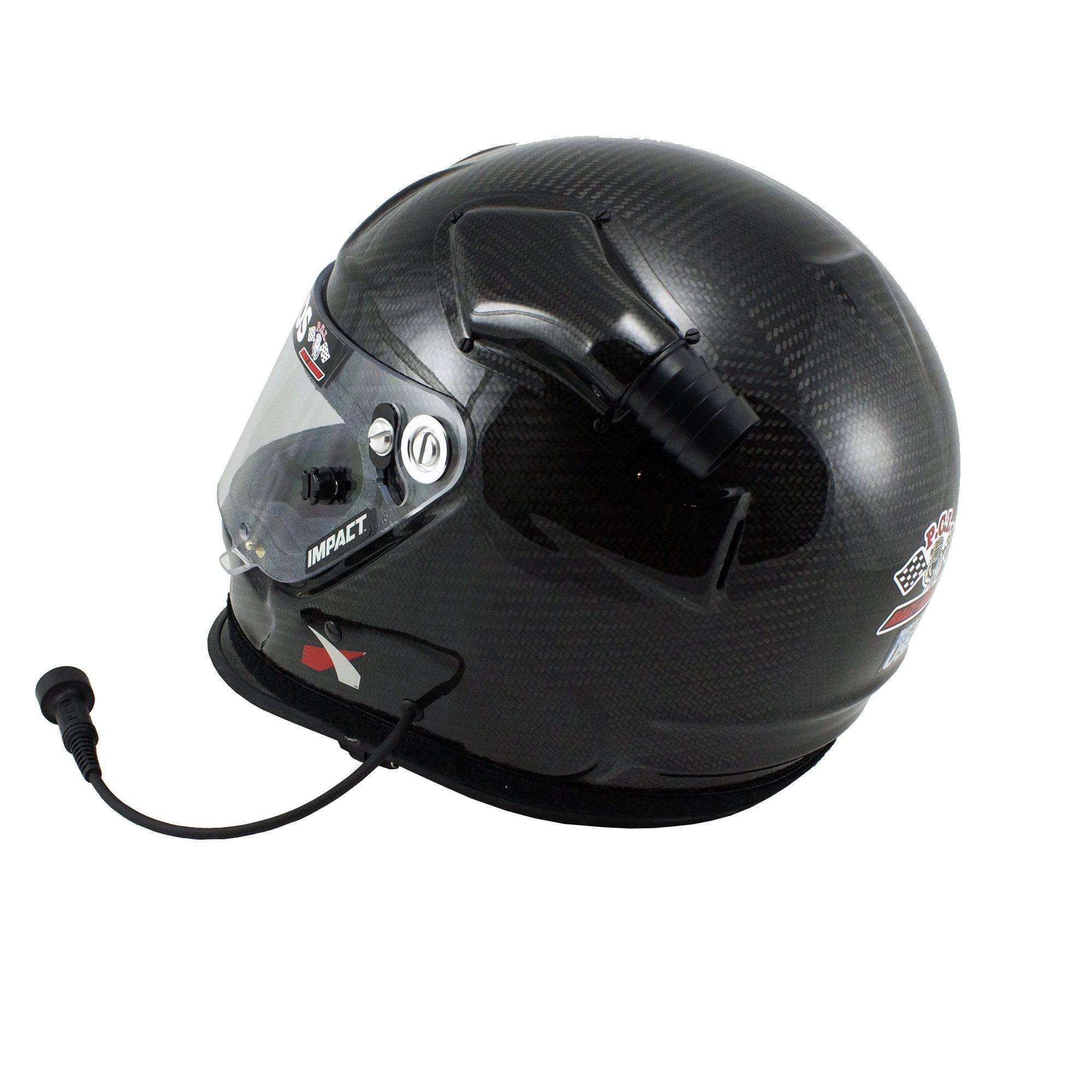 PCI Elite Wired Impact CARBON Air Draft OS20 SA2020 Helmet - PCI Race Radios