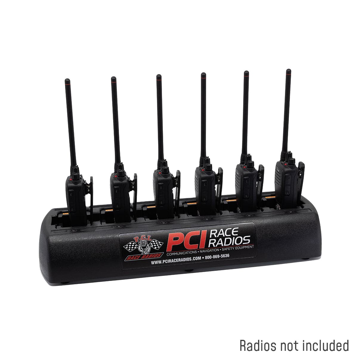 6 Shot Slim Charger - PCI Race Radios