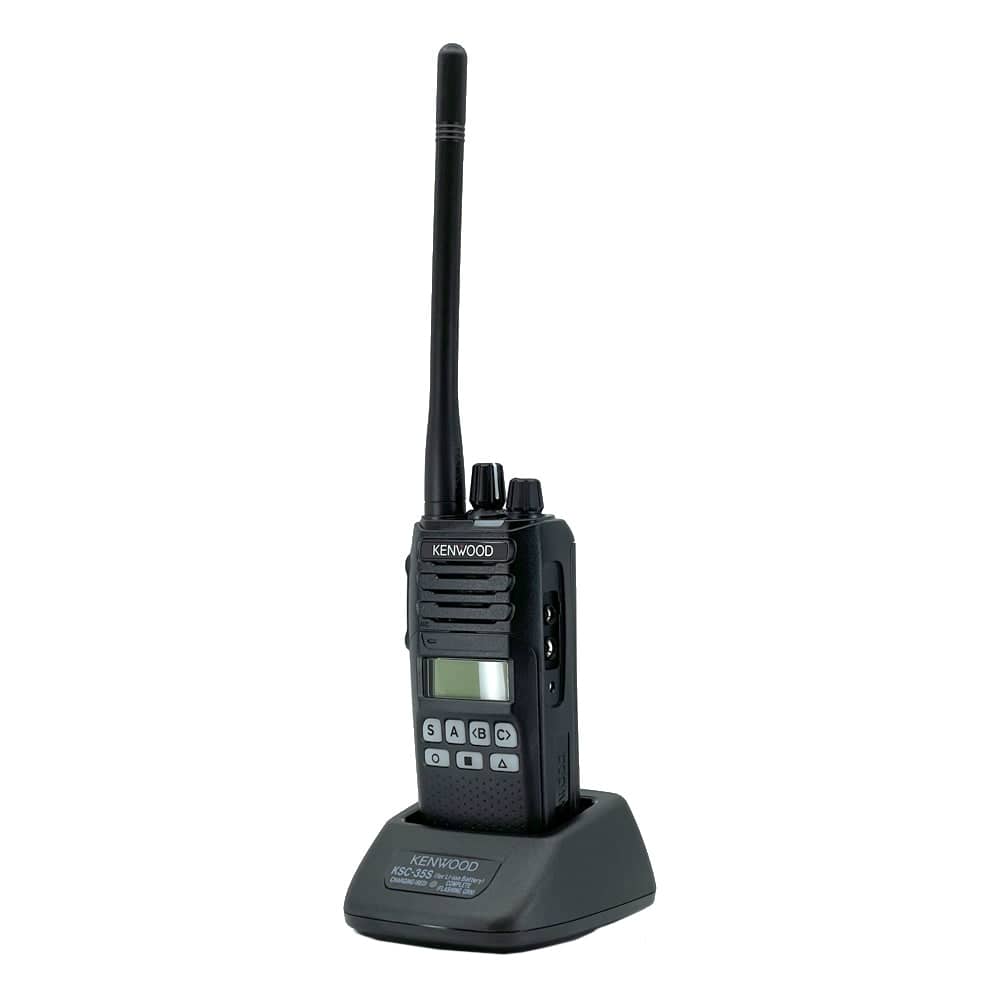 NX-1200 VHF Kenwood Handheld: 5 Watt Radio with 128 Channels and Alphanumeric Display