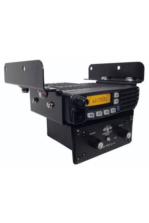 Polaris RZR No Box Icom Radio and Intercom Bracket - PCI Race Radios
