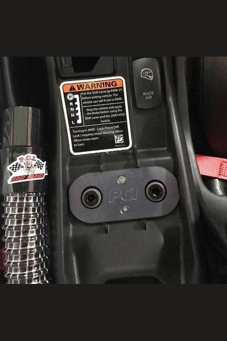 Dual Flush Mount Plate - PCI Race Radios