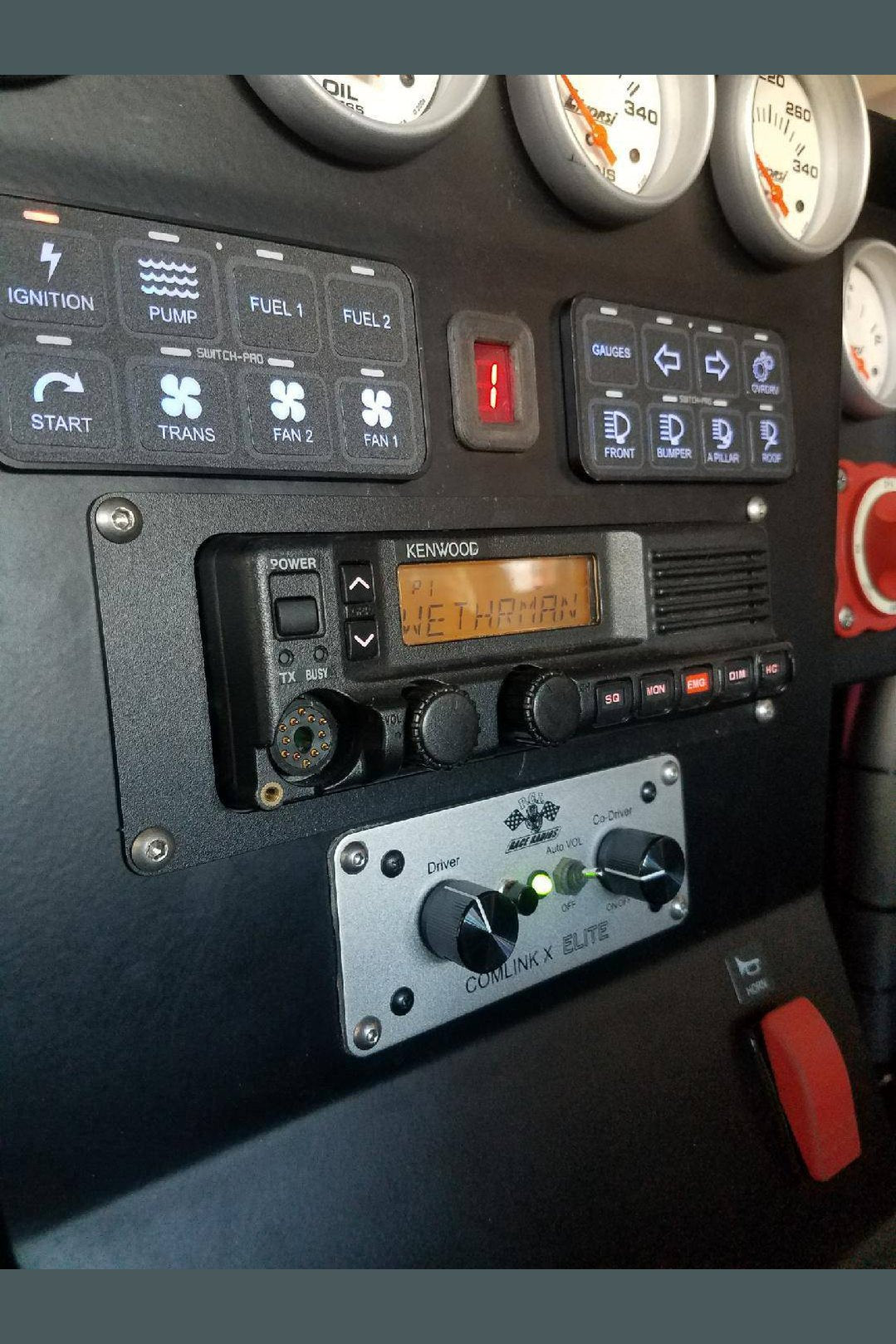 Radio Mount / Beauty Ring - PCI Race Radios