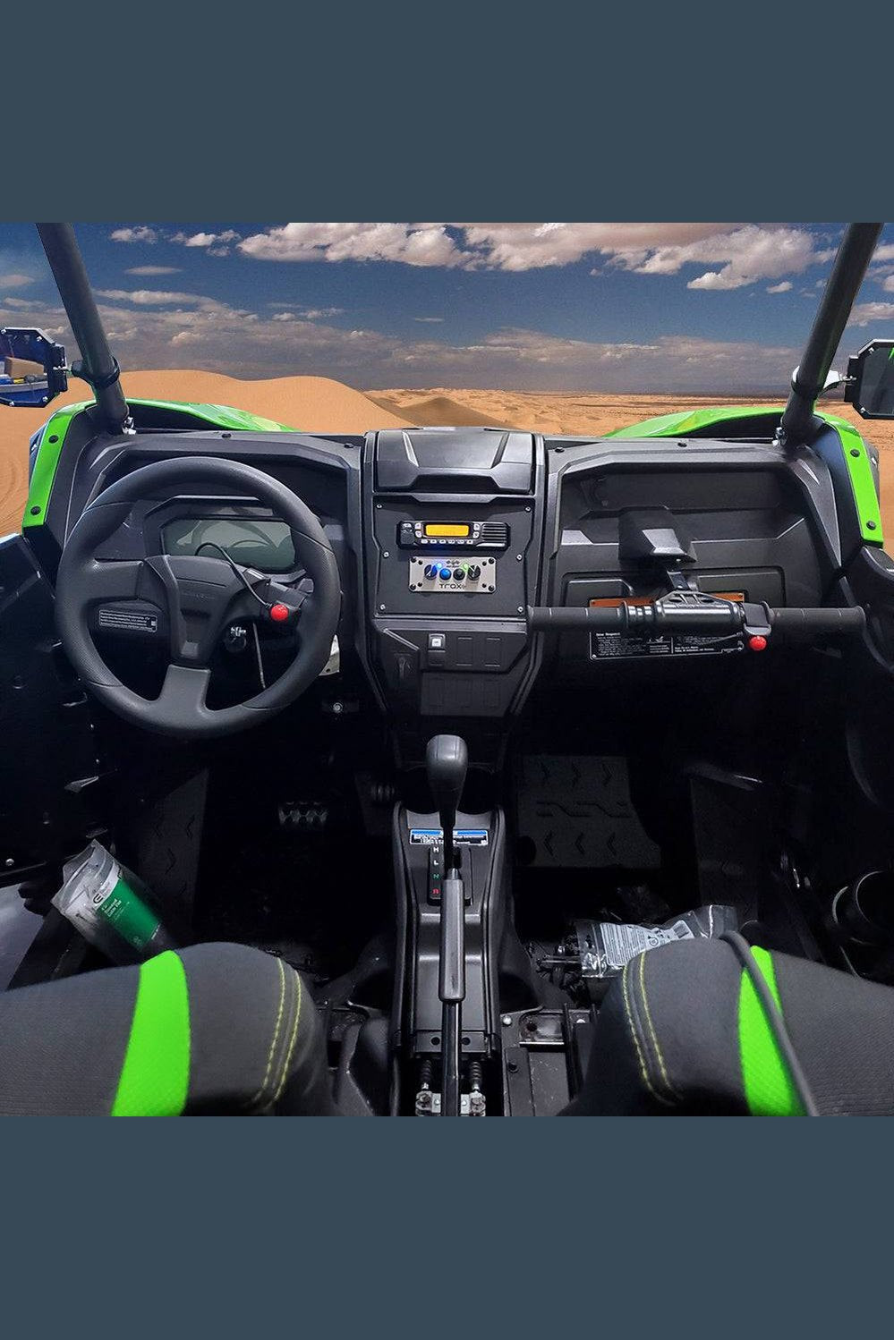 Teryx KRX 1000 Radio Intercom Bracket - PCI Race Radios