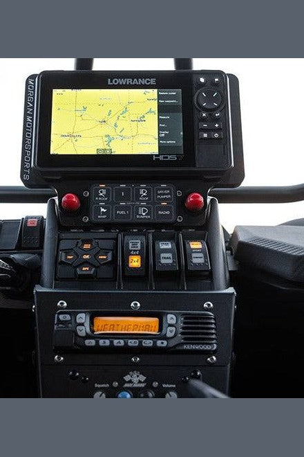 CanAm X3 Elite FS and HDS Live 7" GPS Billet Bracket - PCI Race Radios