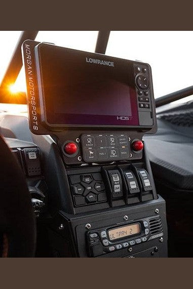 CanAm X3 Elite FS and HDS Live 7" GPS Billet Bracket - PCI Race Radios