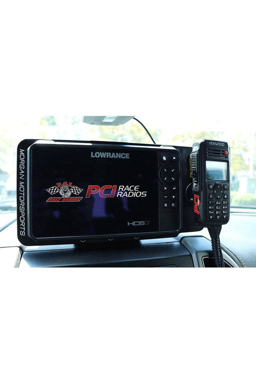 Ford Elite FS and HDS Live GPS Billet Fold Down Bracket - PCI Race Radios