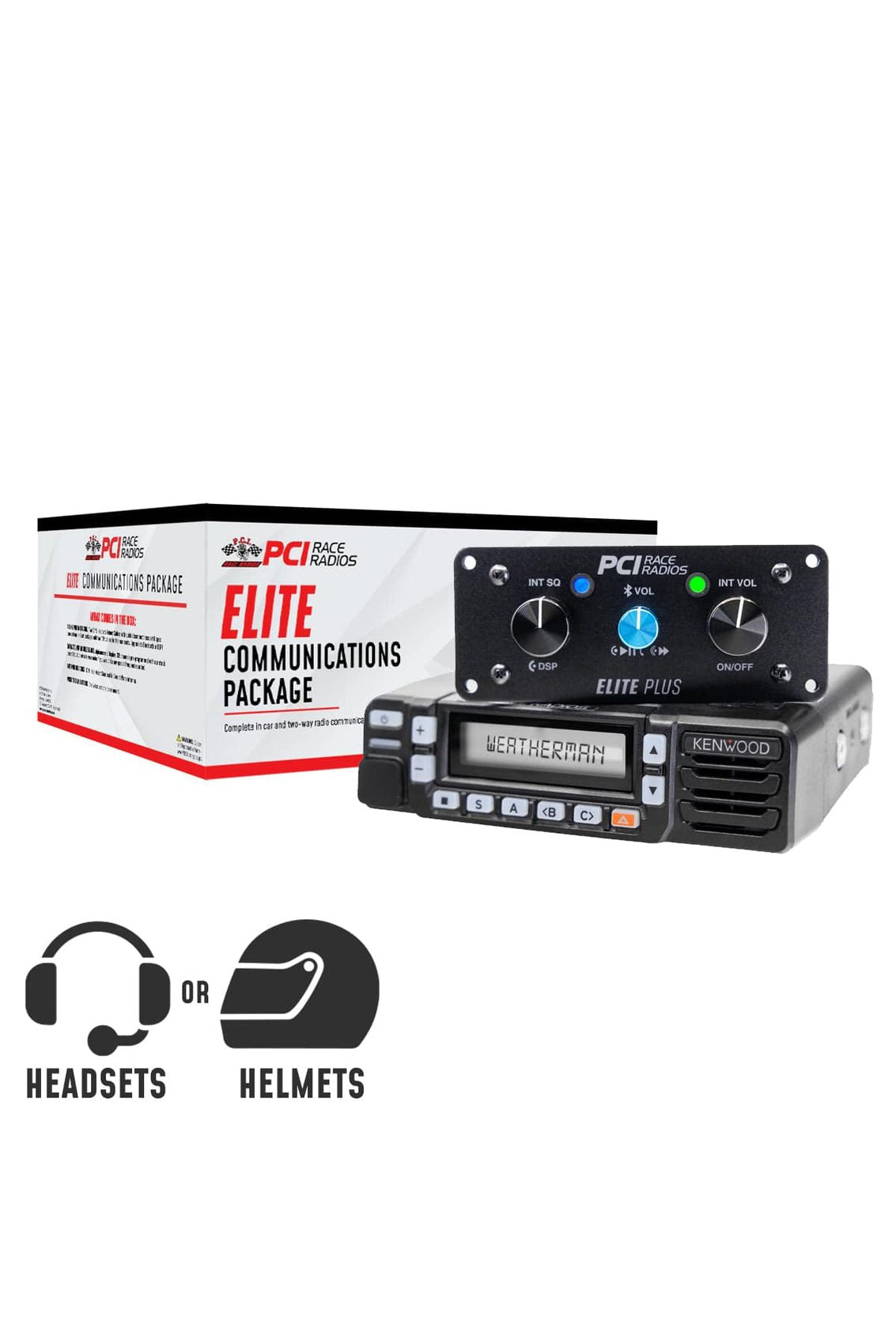 Elite Communications Package - PCI Race Radios