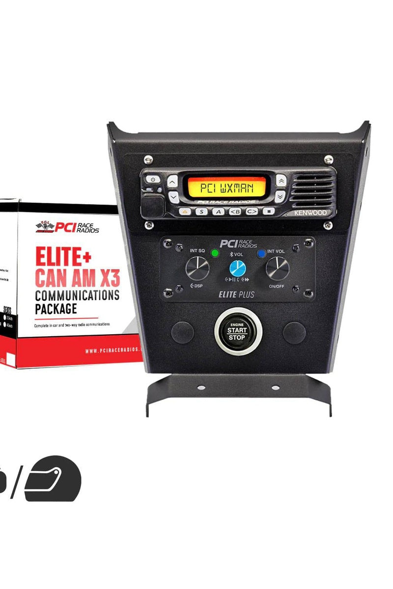CanAm X3 Elite Complete Communications Package - PCI Race Radios