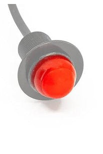 Red PTT Button Replacement Cover - PCI Race Radios