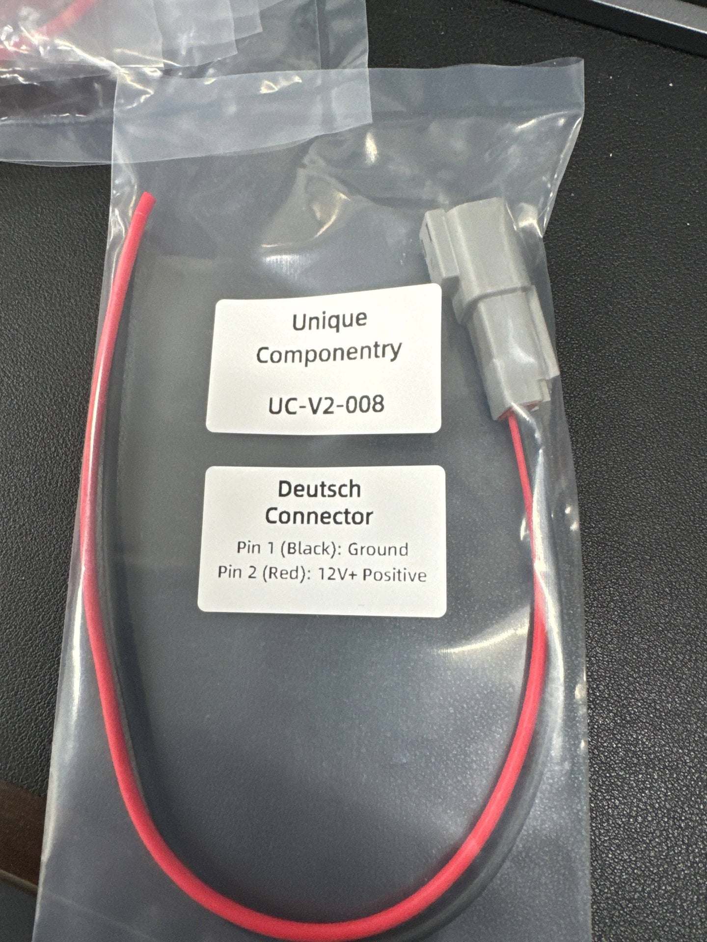 Starlink Deutsch Pigtail 12 inch male pins cable