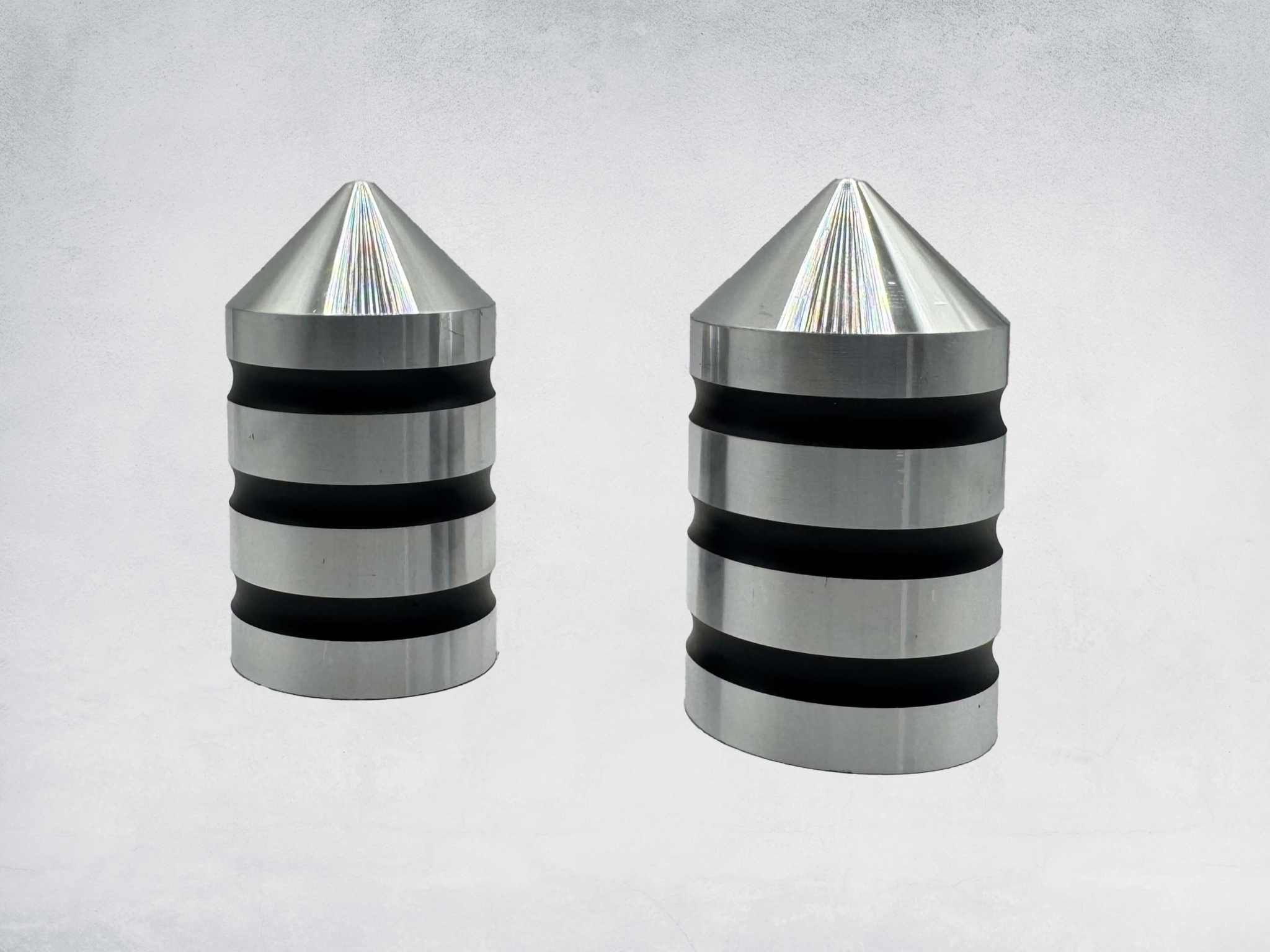 Marshin Whips Billet Machined Magnetic Caps for Whip Base Protection