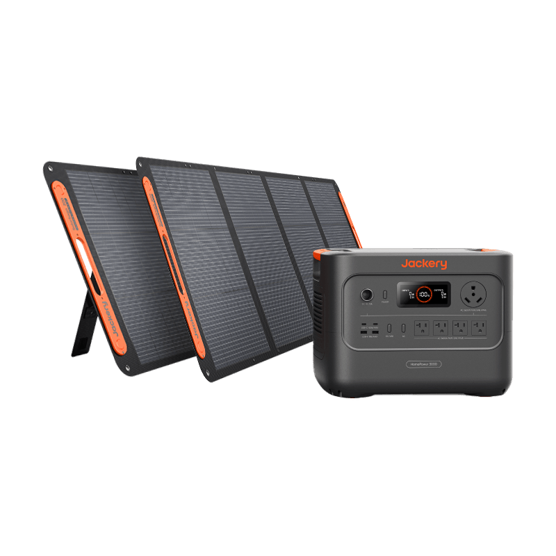 Jackery Solar Generator HomePower 3000 portable power station with 3072Wh capacity and 3600W output for home backup power