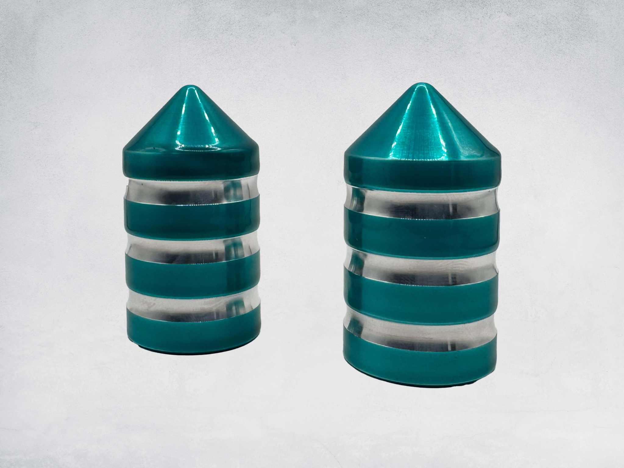 Marshin Whips Billet Machined Magnetic Caps for Whip Base Protection