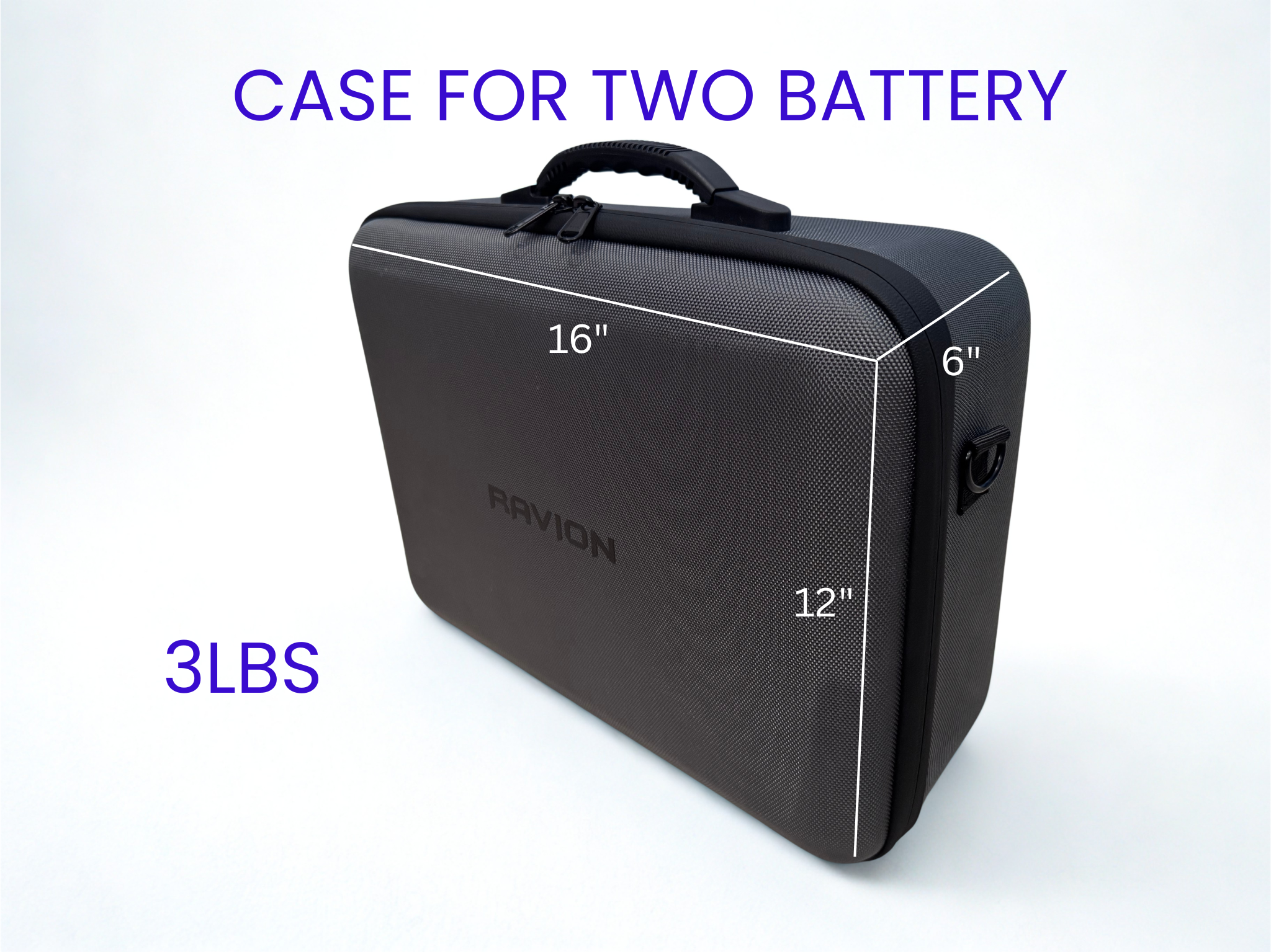 Ravion® Battery Travel Case for Starlink Mini
