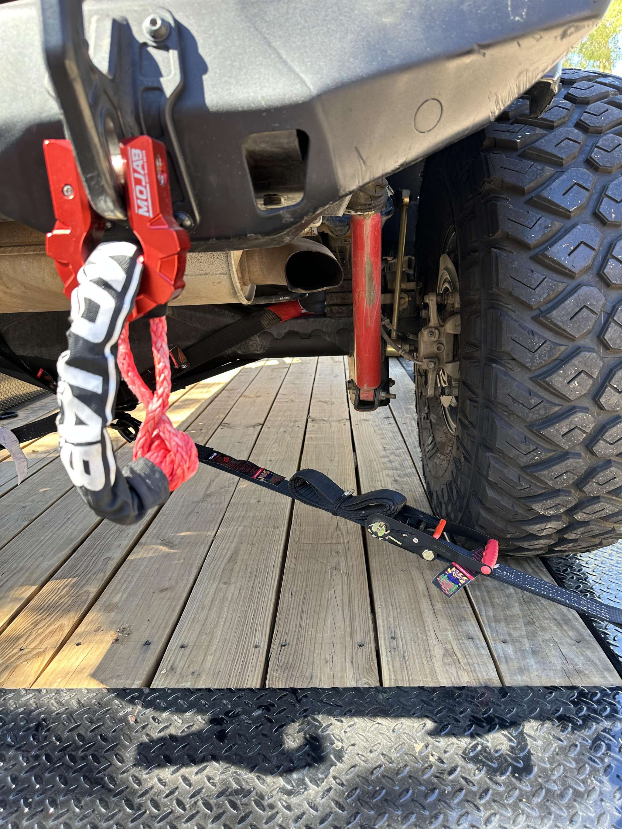 Soft Shackle 3/8'' x 24” with sleeve and bag (Set of 2 Shackles) (Lifetime Warranty)