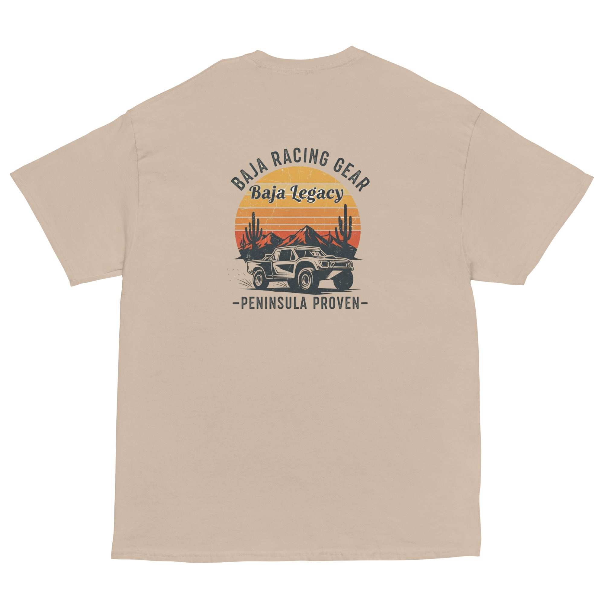 Baja Legacy Tee Vintage Off-Road Racing Shirt - Durable Classic
