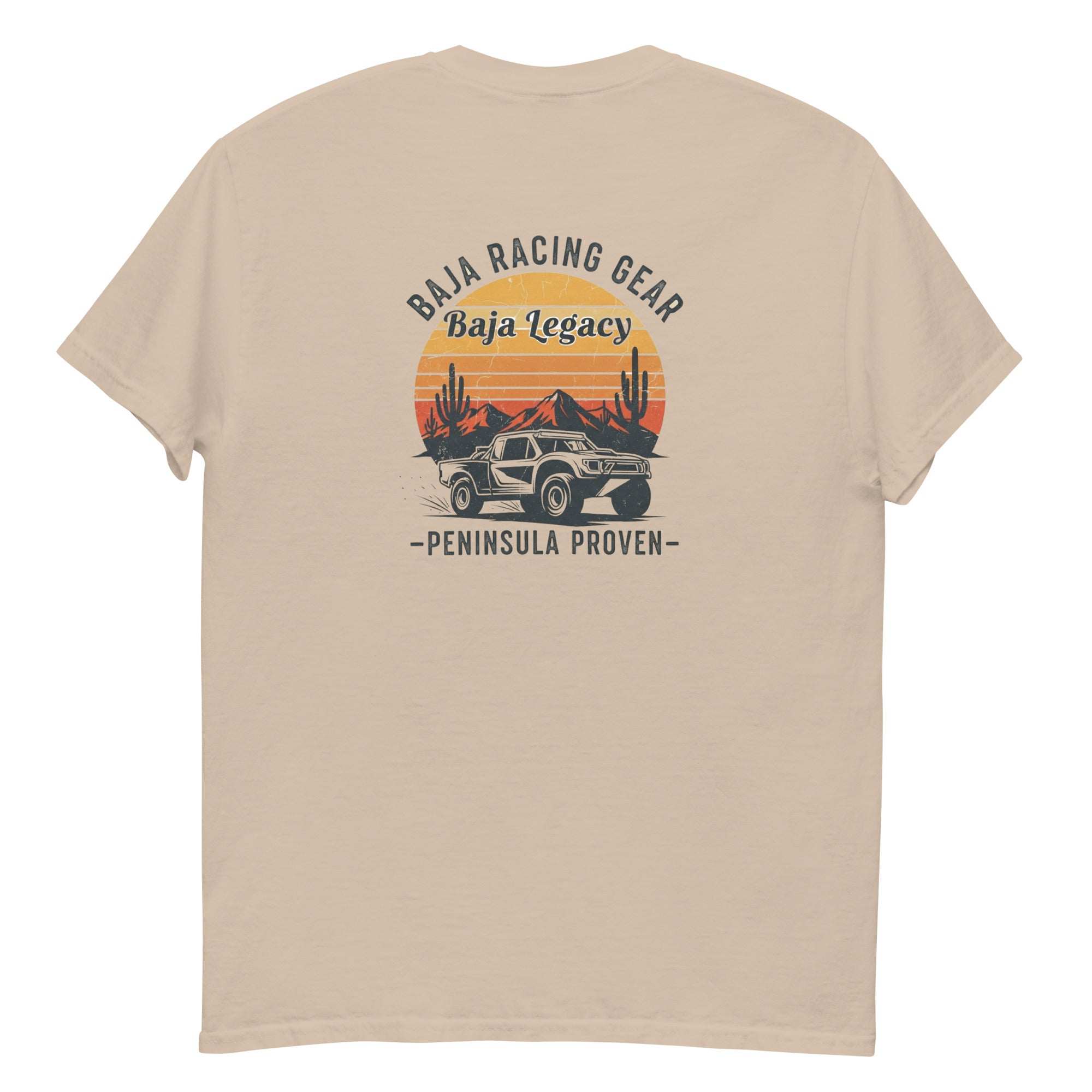 Baja Legacy Tee Vintage Off-Road Racing Shirt - Durable Classic