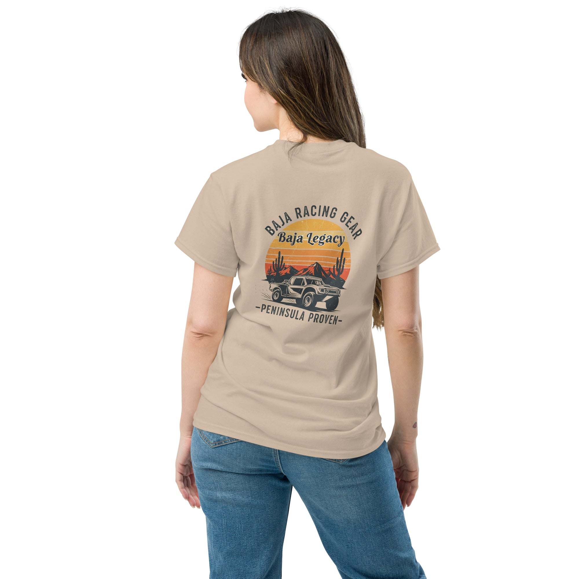 Baja Legacy Tee Vintage Off-Road Racing Shirt - Durable Classic