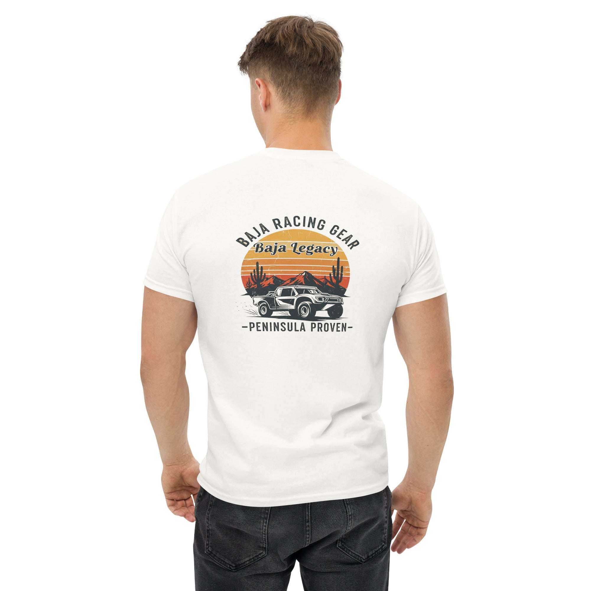 Baja Legacy Tee Vintage Off-Road Racing Shirt - Durable Classic