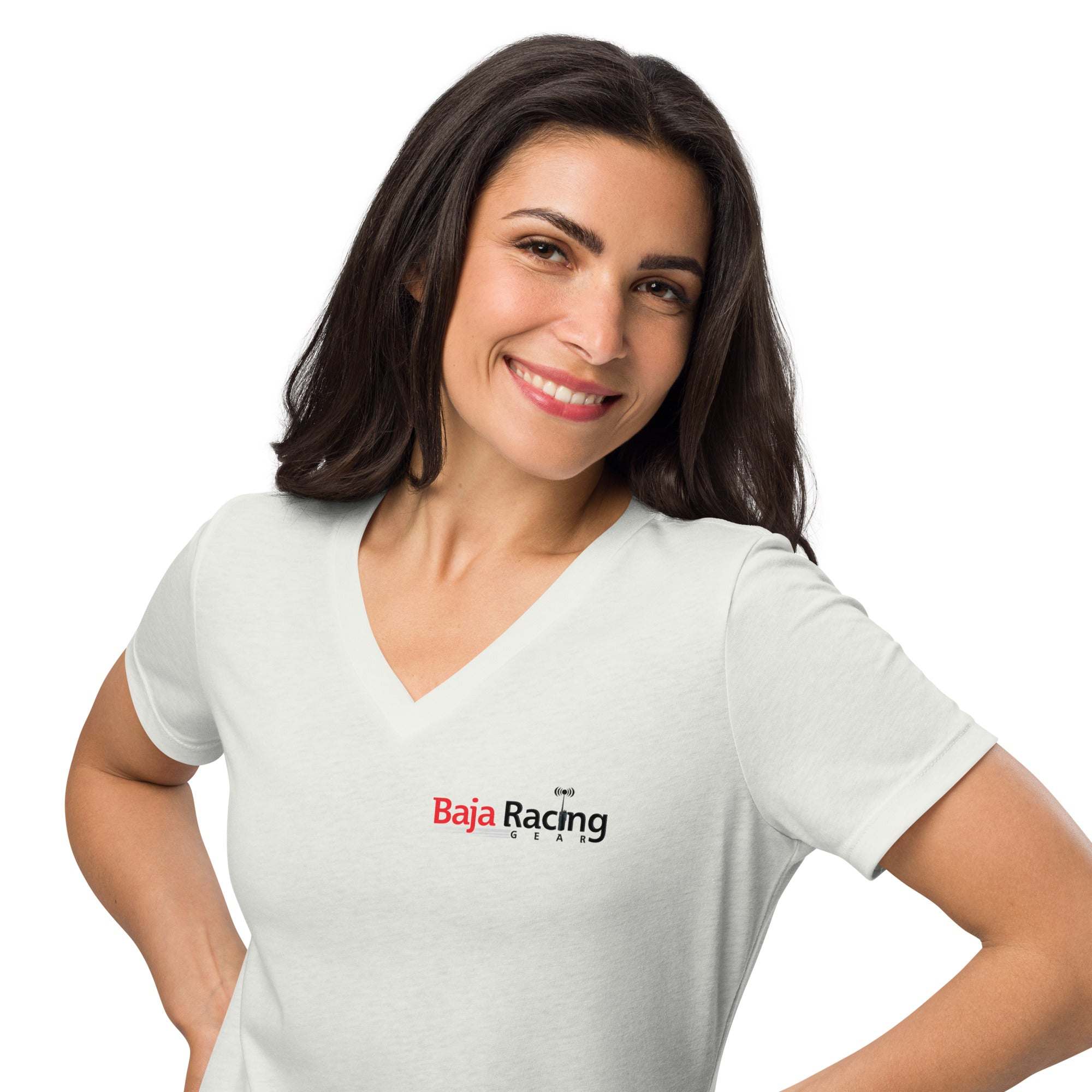 Baja Legacy Women's V-Neck Tee - Relaxed Fit & Soft Fabric