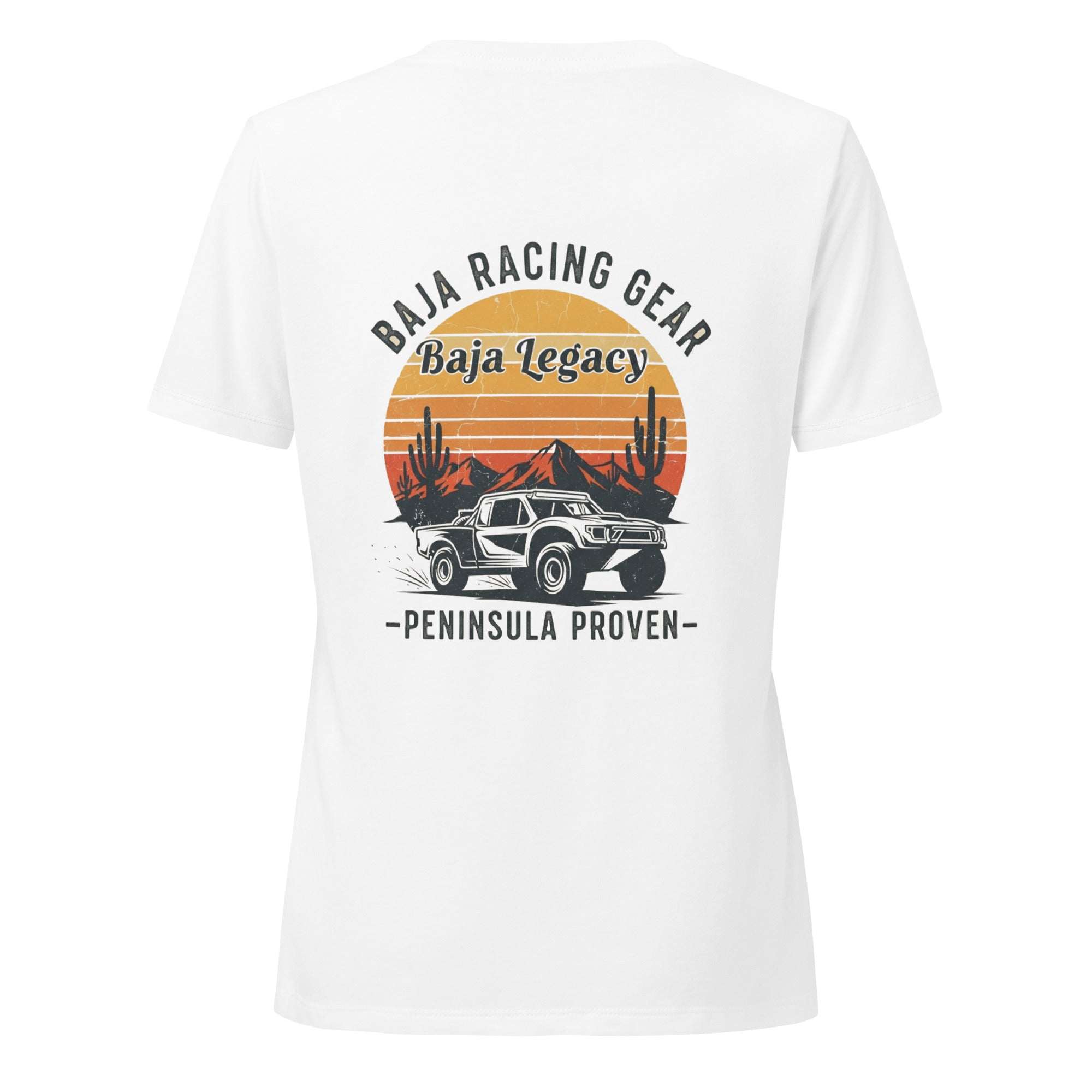 Baja Legacy Women's V-Neck Tee - Relaxed Fit & Soft Fabric