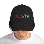 Baja Racing Gear Embroidered Distressed Dad Hat