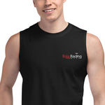 Baja Racing Gear Embroidered Muscle Shirt