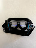 KnucKL-EyeZ Black Frame / Black and Blue Strap Goggles